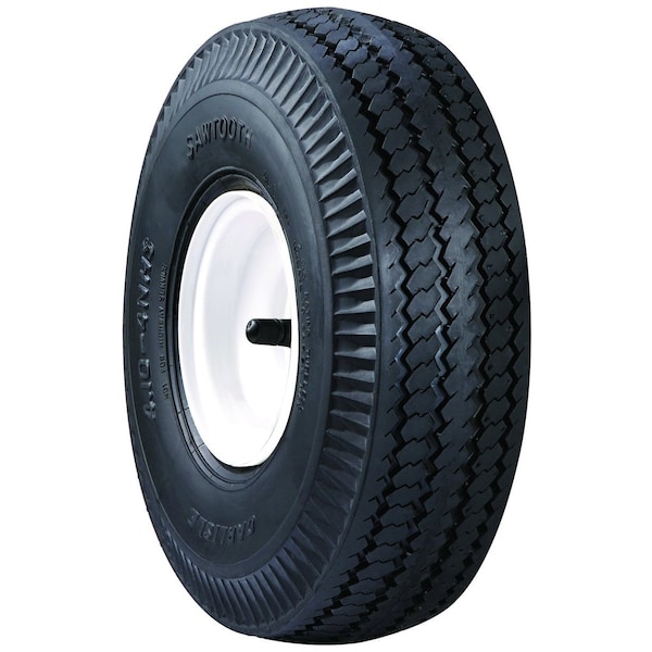 2.8x4 Lawn Mower Tire, 4 Ply, Sawtooth